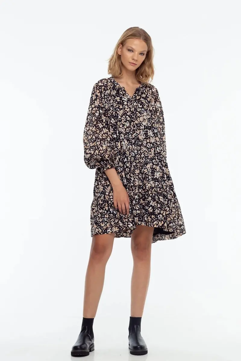 Blak - Chase Your Heart Dress - Black/Nude 1