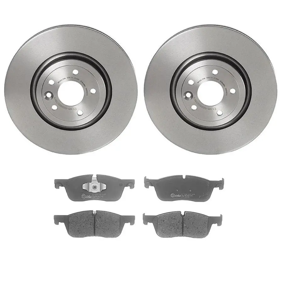 Brembo Kt00947 Brake Pad And Rotor Combo Kit – Front Axle 1