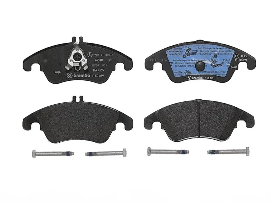 Brembo P50069 Low-Metallic Brake Pads – Quiet & Dust-Reduced 1