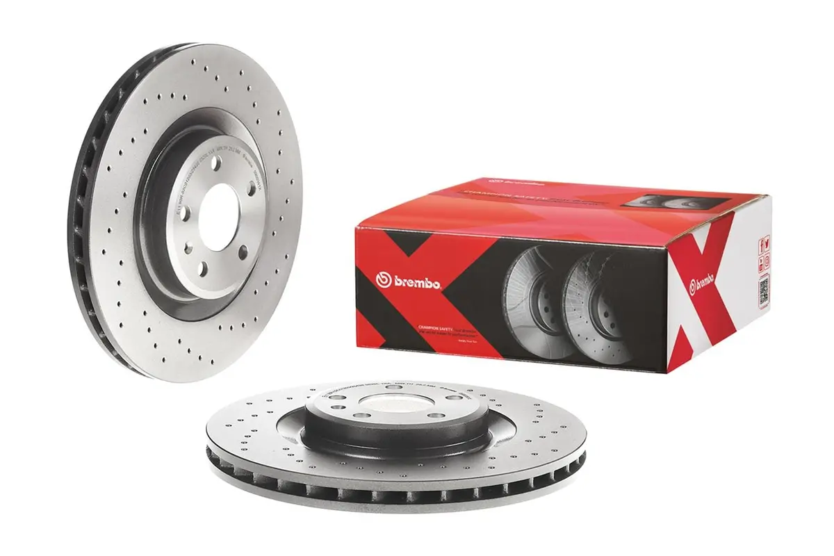 Brembo 09.B039.1X Uv-Coated Premium Brake Rotors 1