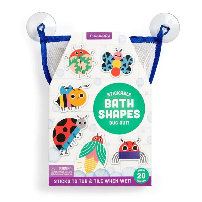 Mudpuppy - Bug Out! Stickable Foam Bath  Shapes 1