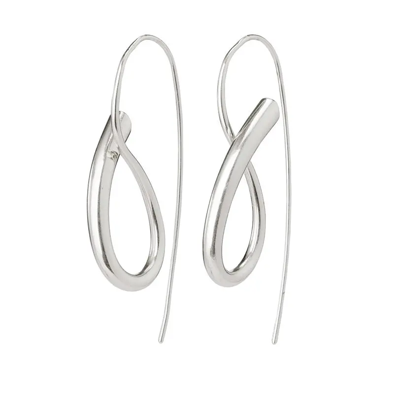 Pilgrim - Compassion Earrings - Silver Plated 1
