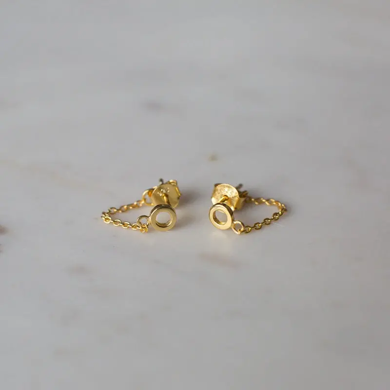 Sophie - Oh My Chain Studs - Gold 1