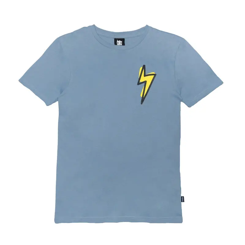 Band Of Boys - Ss Tee Lightening Bulb - Blue 1