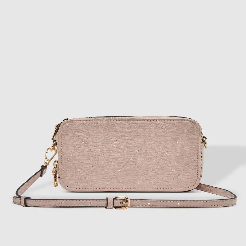Louenhide - Cassidy Lizard Crossbody Bag - Musk 1