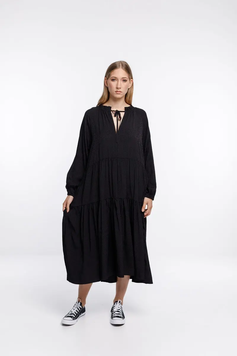 Thing Thing - Paradise Dress - Black Specs 1