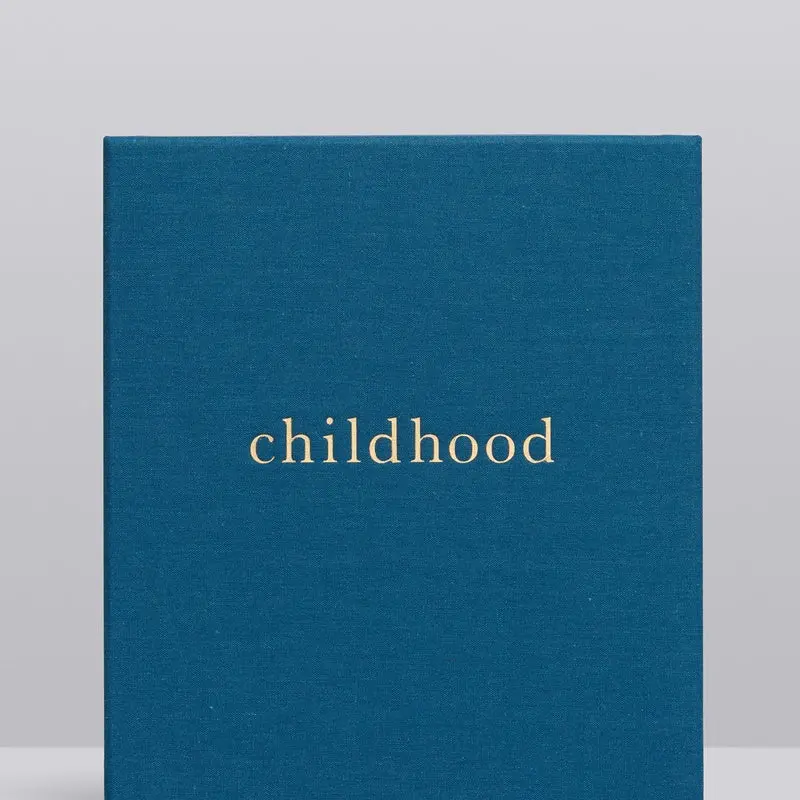 Write To Me - Childhood - Your Childhood Memories - Royal Blue 1