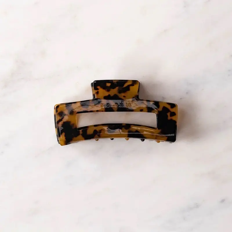 Sophie - Claw Clip Large - Dark Tort 1