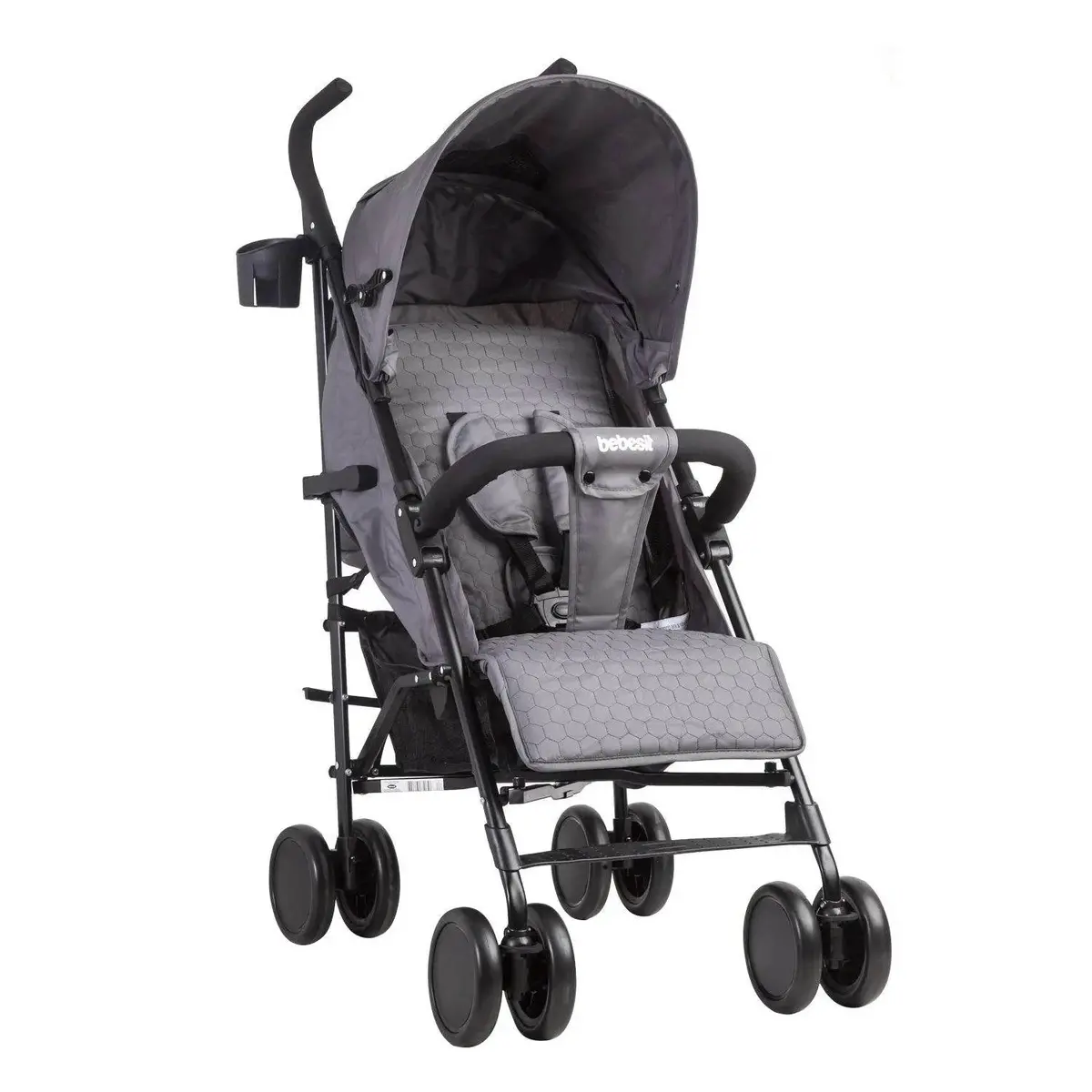 Coche Paragua Kronos Gris Oscuro, Bebesit 1