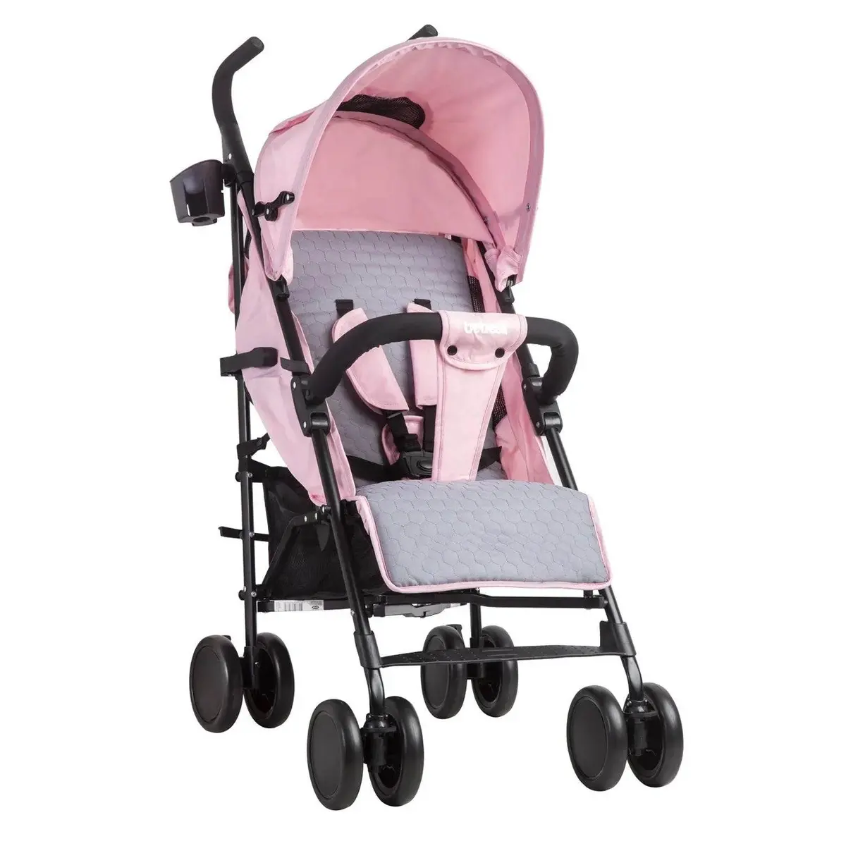 Coche Paragua Kronos Rosado, Bebesit 1