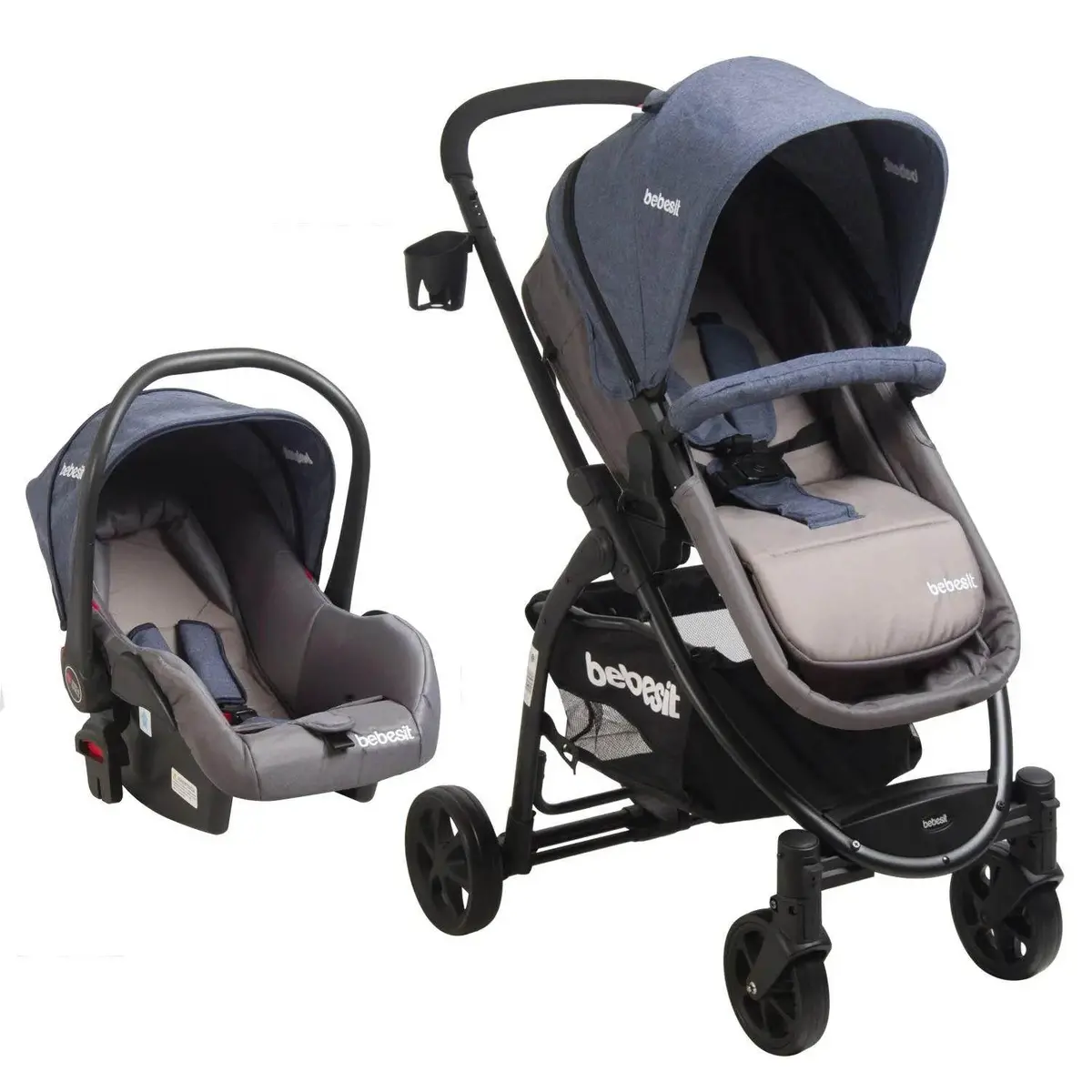 Coche Travel System Fénix Azul, Bebesit 1