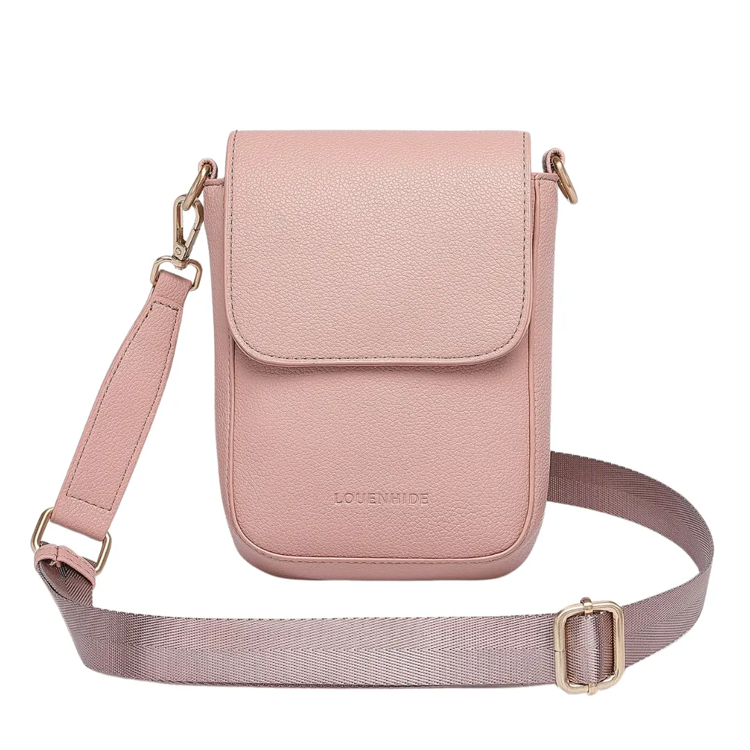 Louenhide - Cuba Phone Bag - Dusty Pink 1