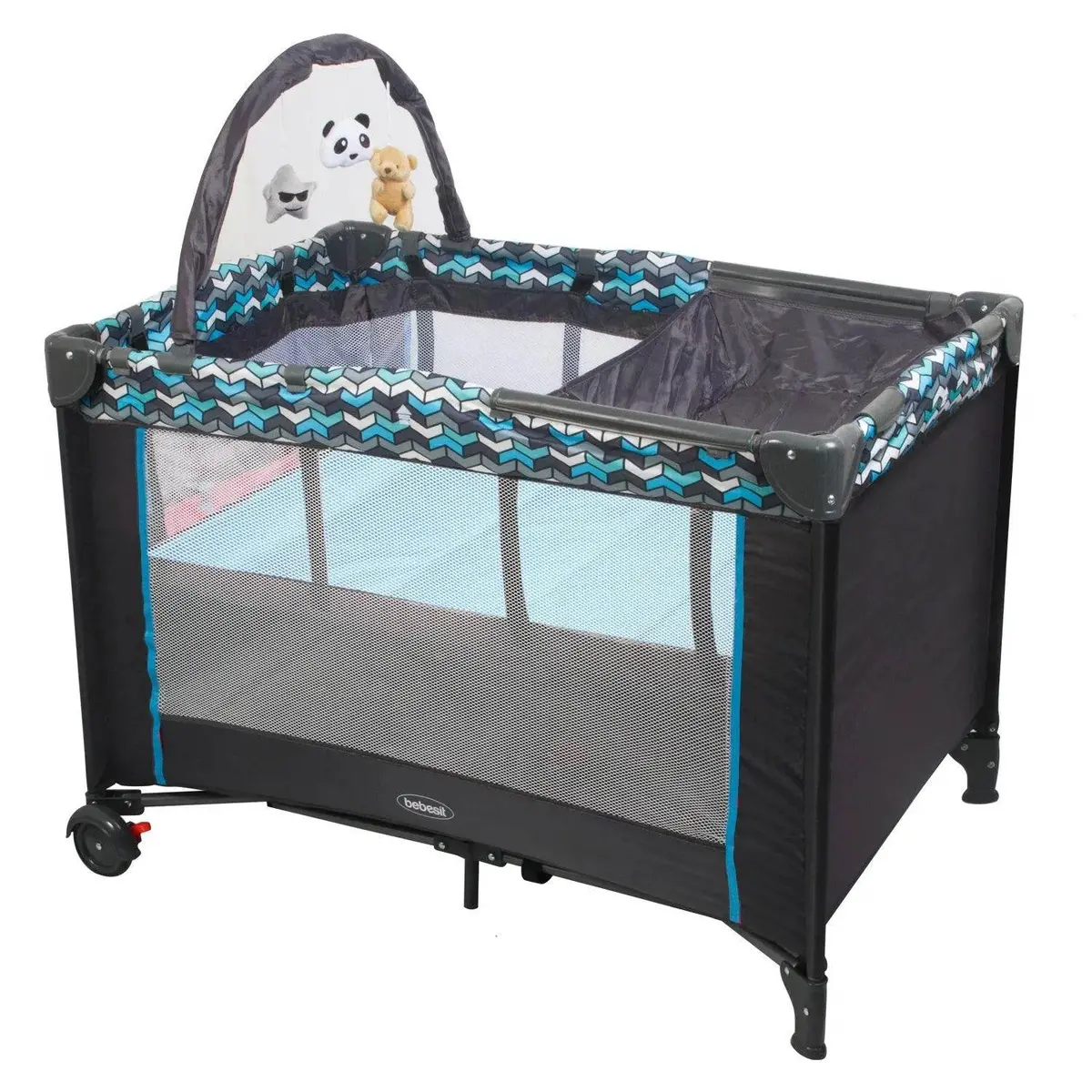 Cuna Pack And Play Sleep Ii Azul, Bebesit 1