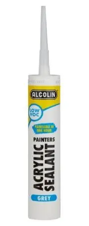 Alcolin Acrylic Sealant Brilliant White - 280Ml 1