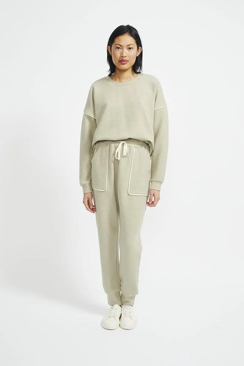 Staple - Bayley Sweat - Moss 1