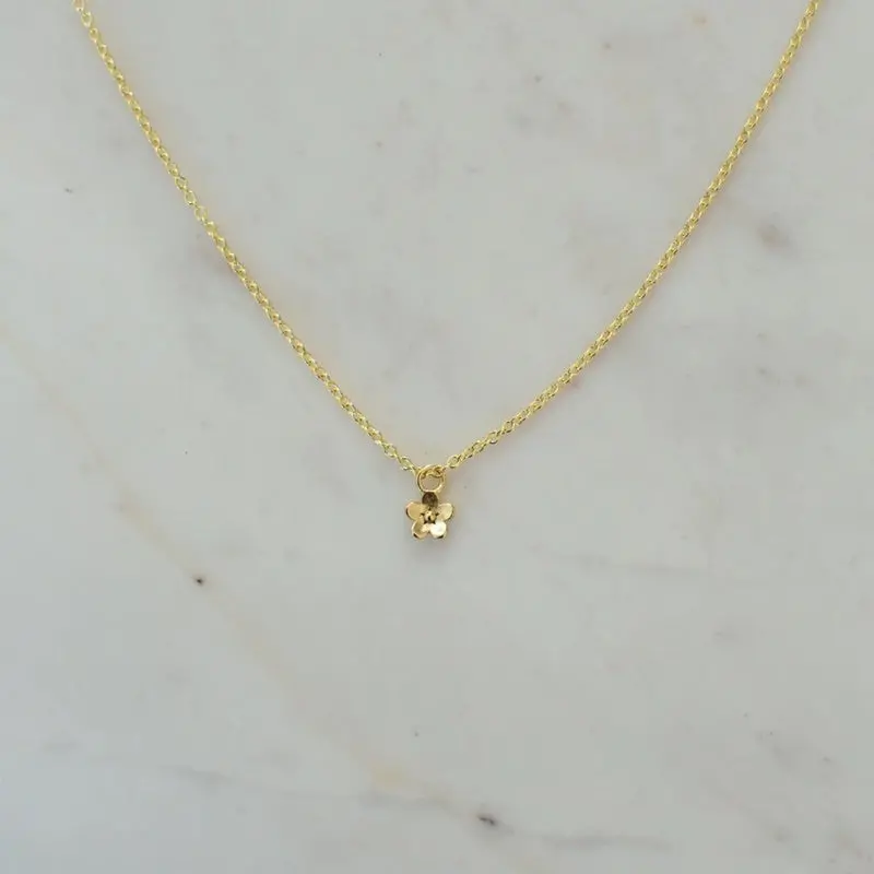 Sophie - Daisy Day Necklace - Gold 1