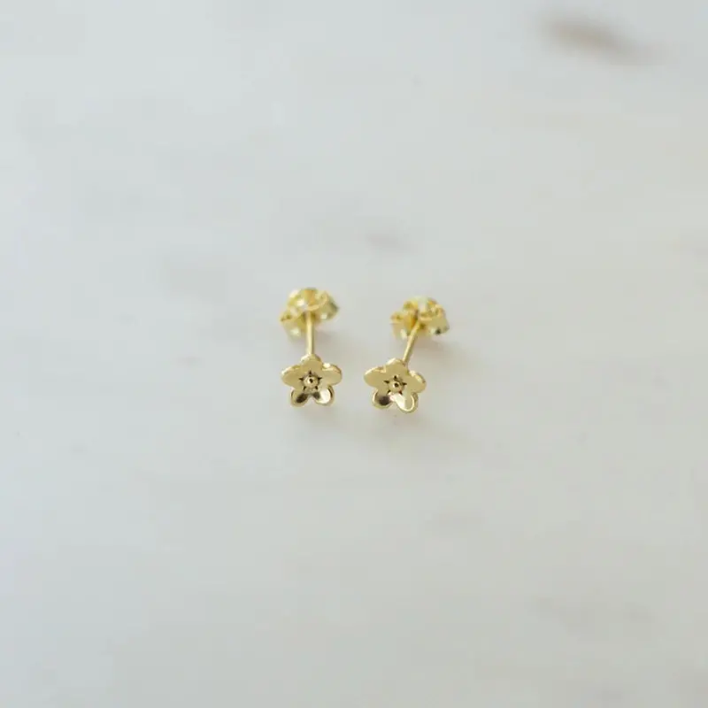 Sophie - Daisy Day Studs - Gold 1
