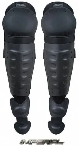 Damascus Dsg100 Hard Shell Knee/Shin Guards W/ Non-Slip Knee Caps (Pair) 1