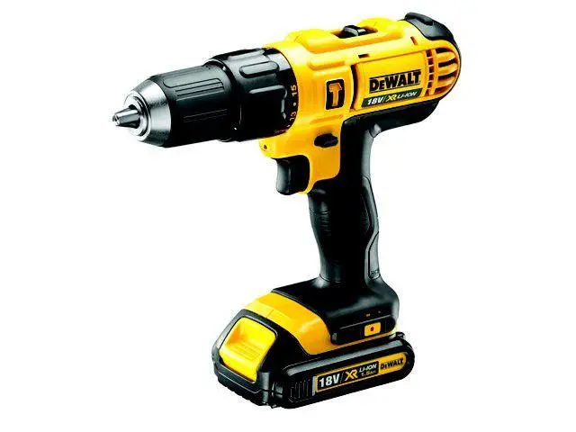 Dewalt Dcd776s2-Za 18V Percussion Drill Driver 1