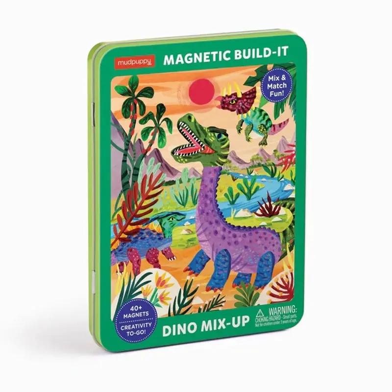 Mudpuppy - Dino Mix-Up Magnetic Build-It 1