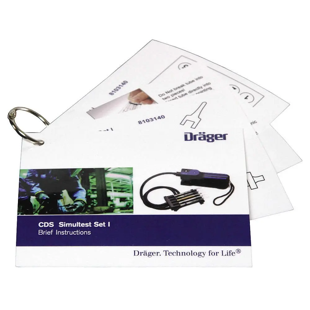 Dräger Brief Instruction Cds Simultest Set V - Pn 4057231 1