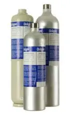 Dräger Cal Gas 50% Lel  Ch₄, 100 Ppm Co, 10 Ppm No₂, 17% O₂ , 116L/N₂ - Pn 4594548 1
