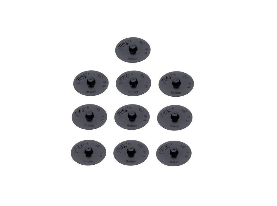 Dräger Control Valve Disc (Black) - Pn : R54671 1