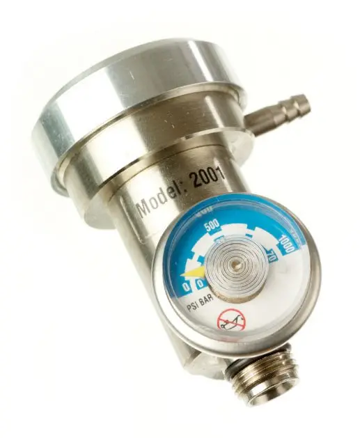 Dräger Demand Flow Reg For 65Al, 650 L Cylinder, Cga330 - Pn 4594654 1