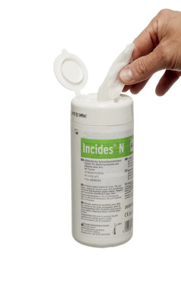 Dräger Incides Desin.Cloth(6 Boxes Ea 90Cloths) - Pn 6570001 1