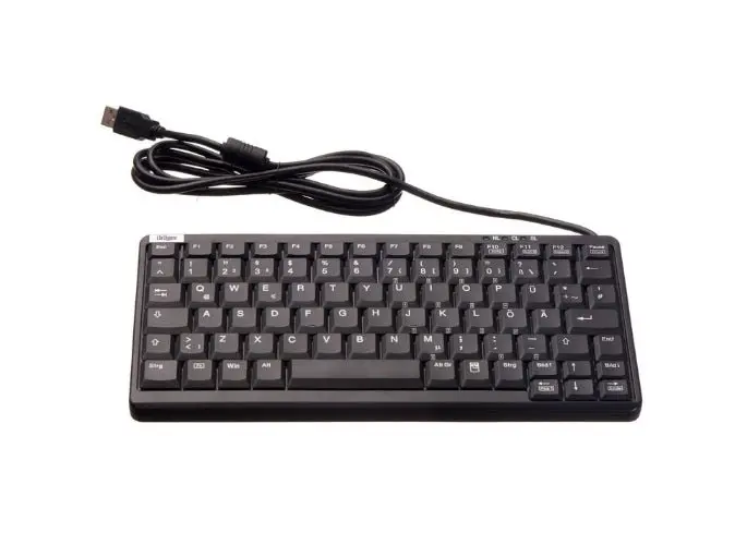 Dräger Keypad 6-Pol Minidin/Usb - Qwerty - Pn 8315497 1