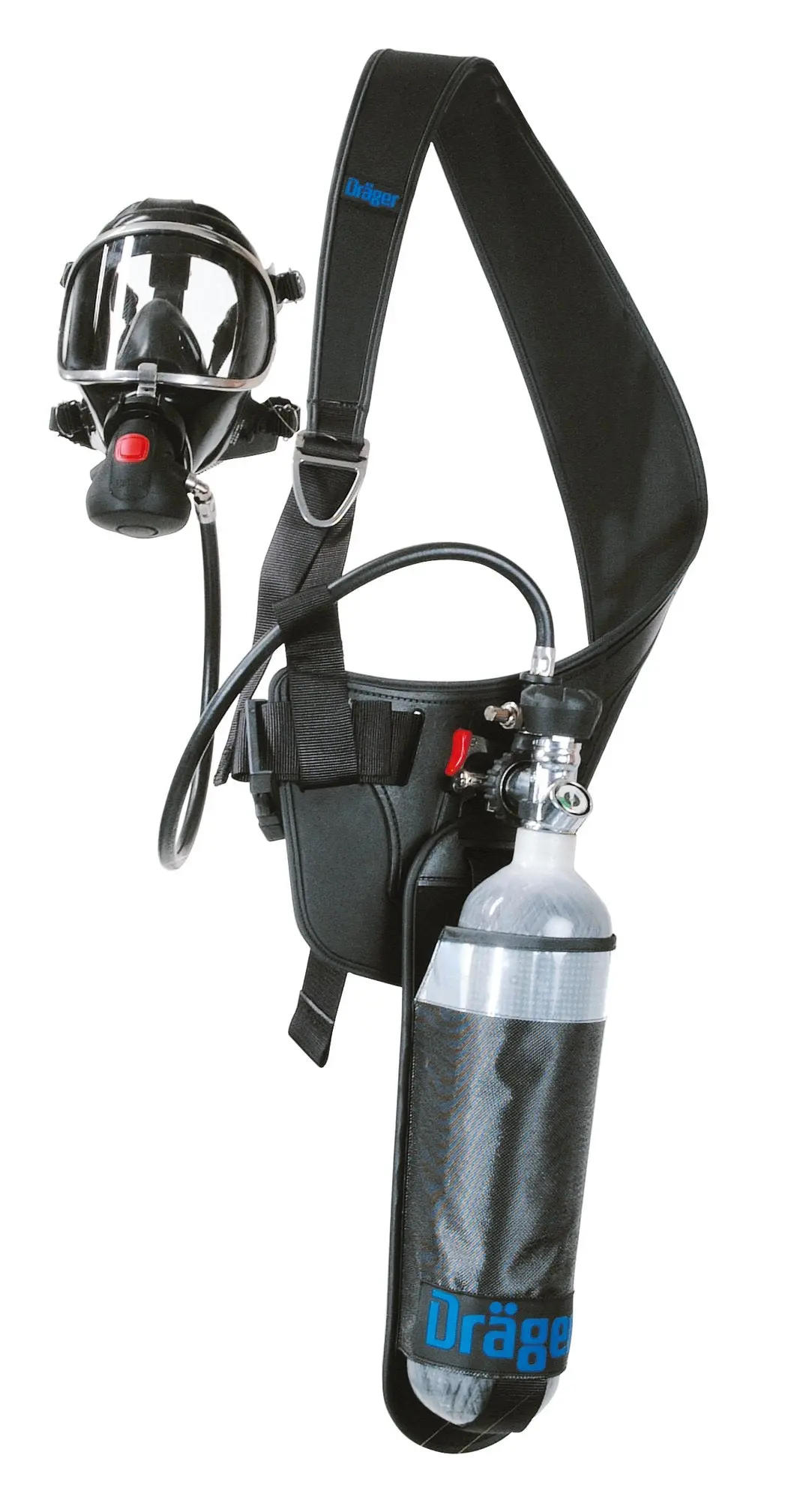 Dräger Pas Colt 5 Min 3Al With Panorama Nova Mask, 2216 Cyl, Hansen Brass (Ots Ldv Standard)  - Pn 4046205 1