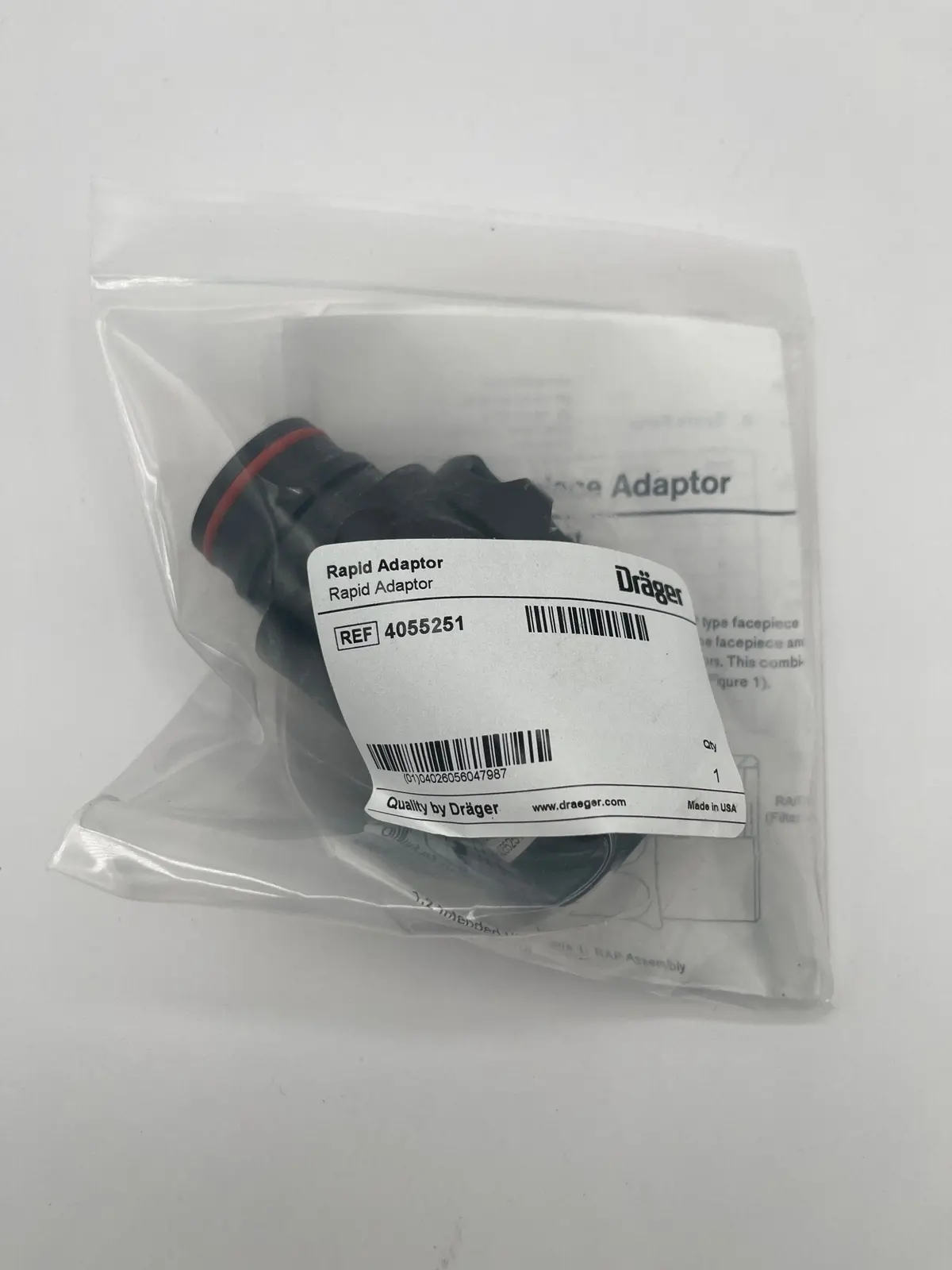 Dräger Rapid Adaptor - Pn 4055251 1