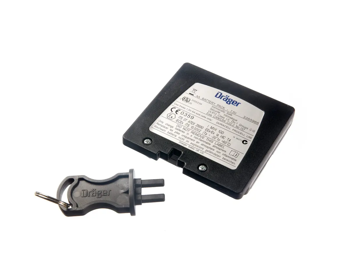 Dräger Sentinel 7000 Aa Battery Pack - Pn 3356556 1