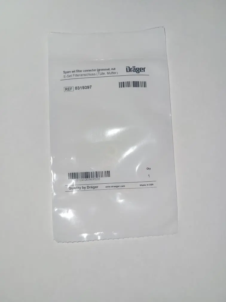 Dräger Spare Set Filter Connector (Grommet, Nut) - Pn 8319397 1