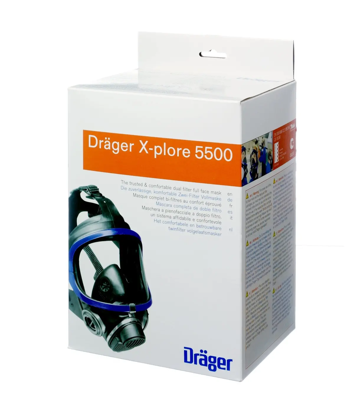 Dräger X-Plore 5500 Triplex Full Face Mask - Pn: R56655 1