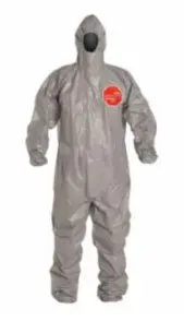 Dupont Tychem® F Coveralls With Attached Hood 1