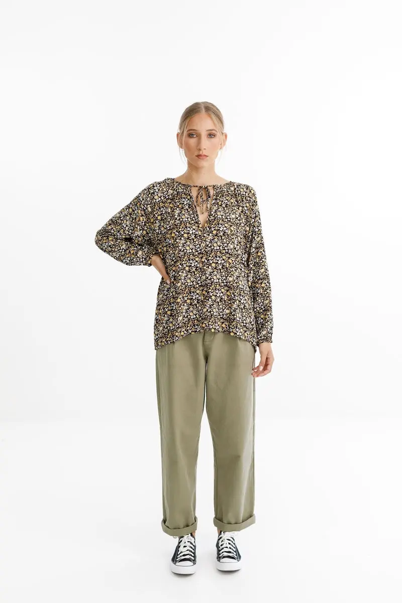 Thing Thing - Paradise Top - Autumn Leaf 1