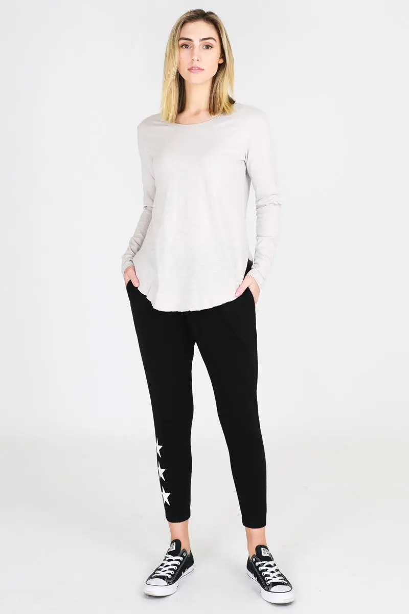 3Rd Story - Mossman Tee Long Sleeve - Stone 1