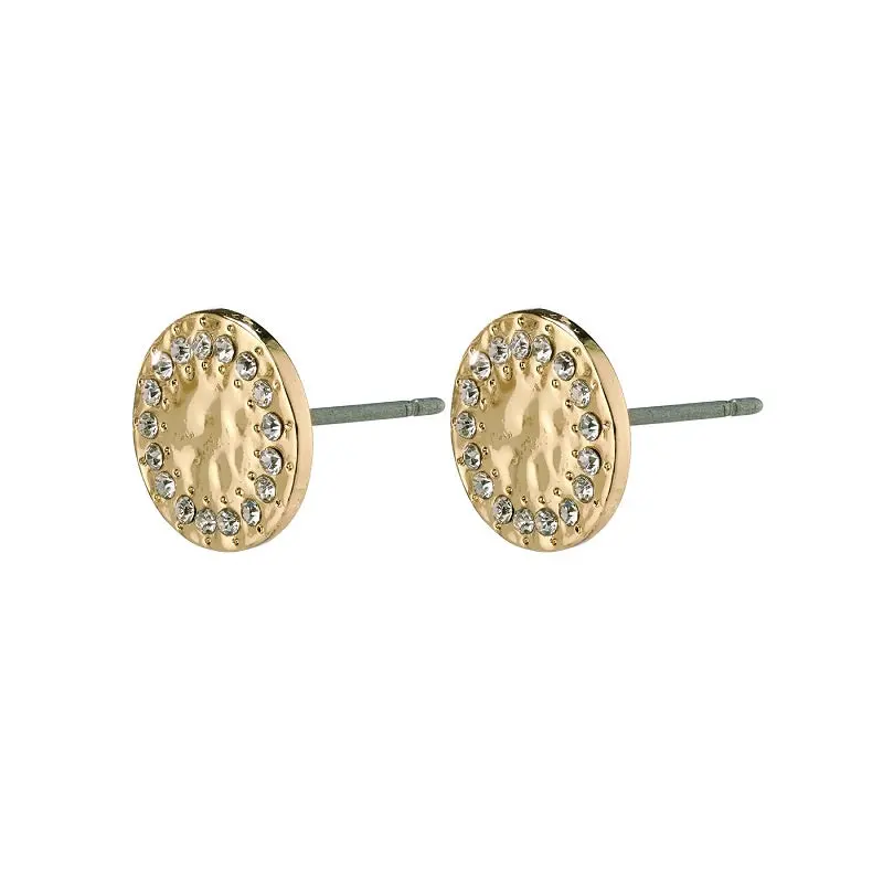 Pilgrim - Compassion Earrings - Crystal / Gold Plated 1