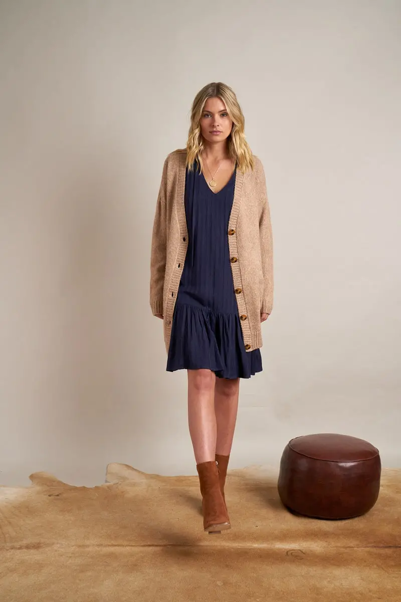 Gysette - Blake Oversized Cardigan - Oatmeal 1