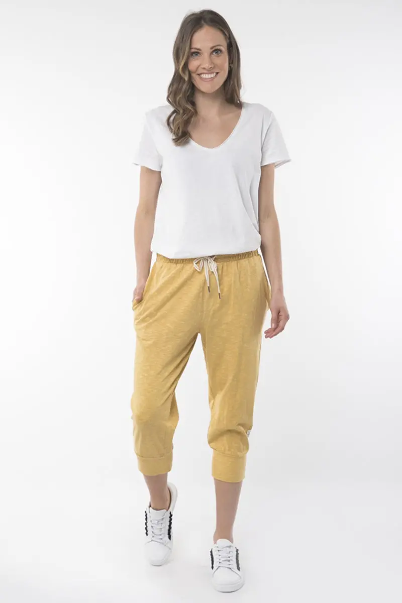 Elm - Fundamental Brunch Pant - Mustard 1