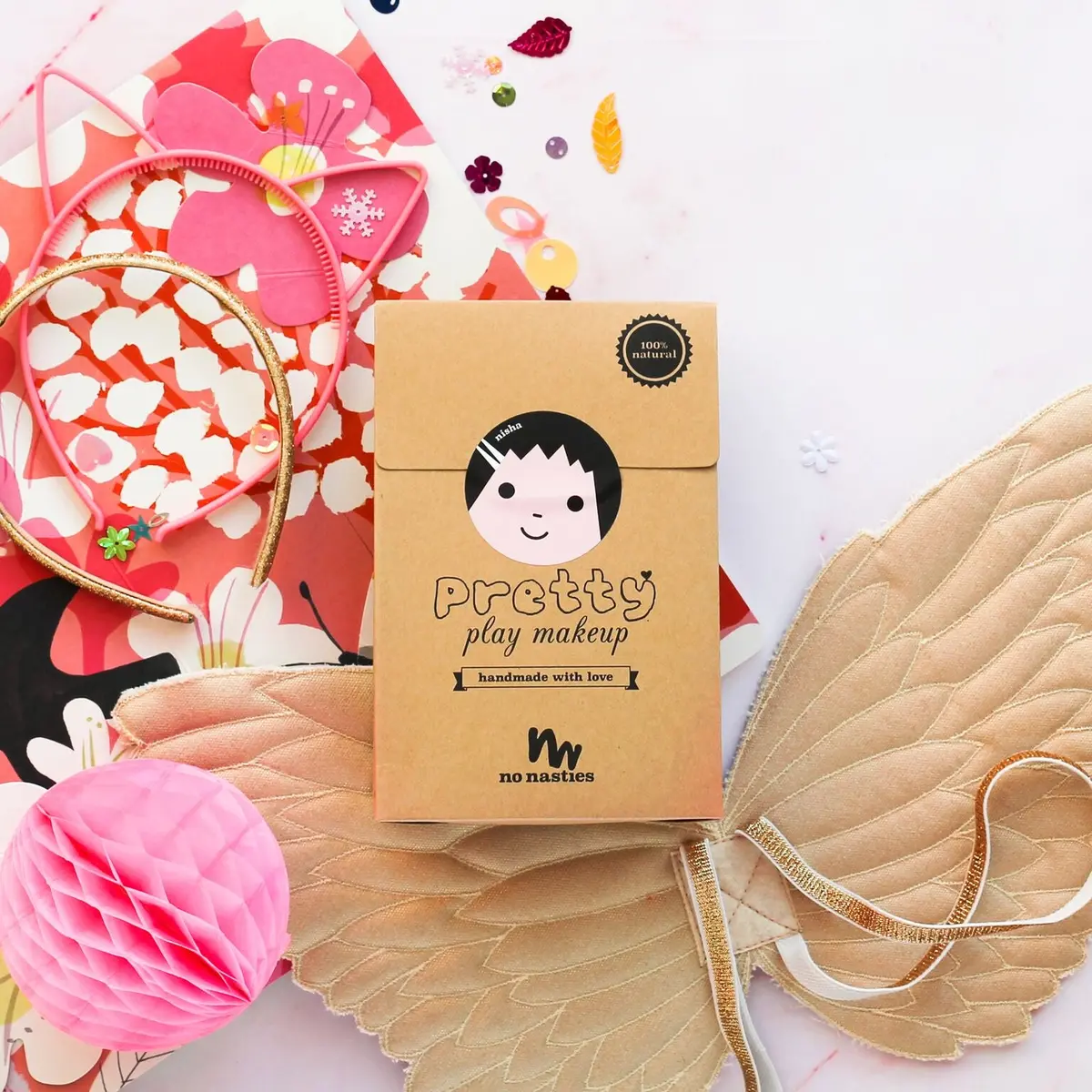 No Nasties - Nisha | Pink Pretty Play Makeup Goody Pack 1