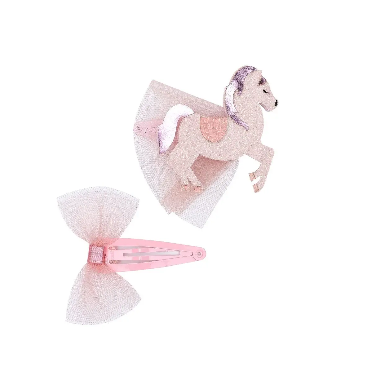 Billy Loves Audrey - Carousel Pony Clip Duo 1