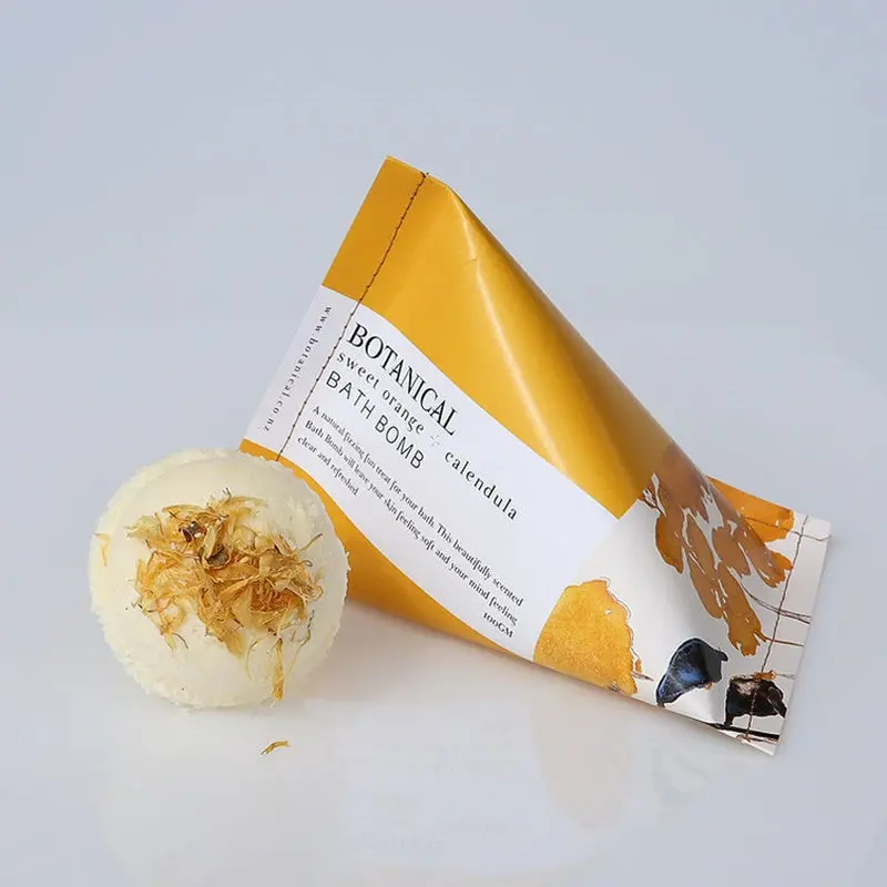 Botanical - Sweet Orange & Calendula Bath Bomb 1