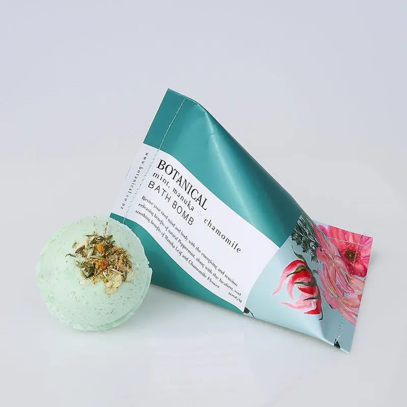 Botanical - Mint, Manuka + Chamomile Bath Bomb 1
