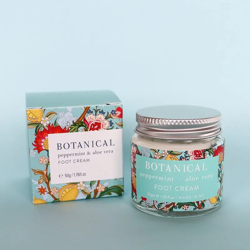 Botanical - Peppermint + Aloe Vera Foot Cream 50 Gm 1
