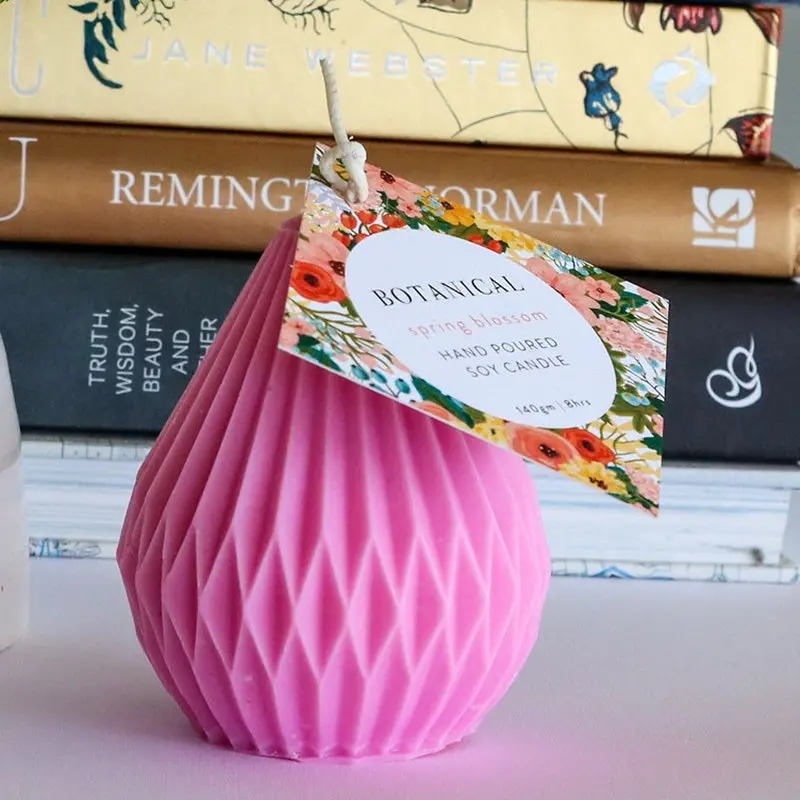 Botanical - Lattice Lantern Soy Candle Spring Blossom 1