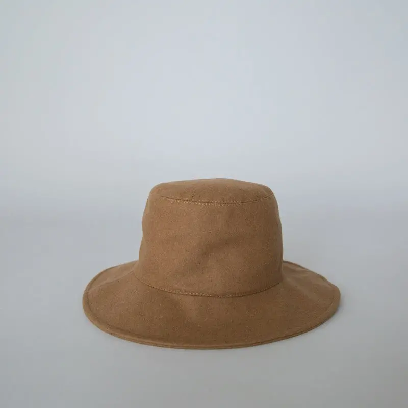 Sophie - Wool Bucket Hat - Camel 1