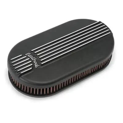 Edelbrock 41153 Classic Series Chrome Air Cleaner Assembly 1