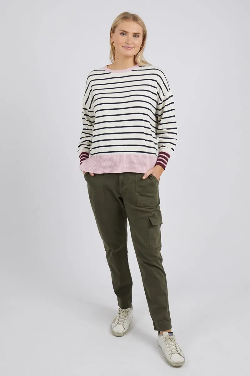 Elm - Abstract Stripe Knit 1